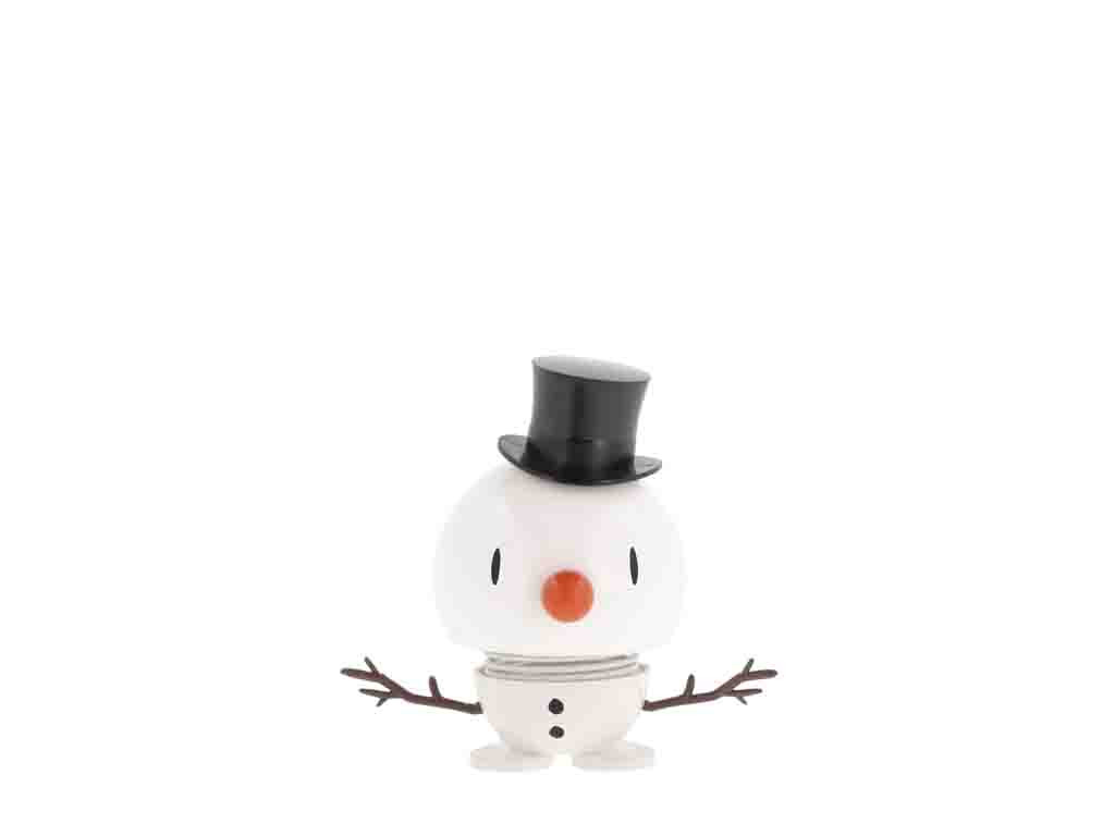 Figurka Hoptimist Snowman M Bílá