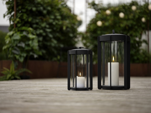 LED lucerna Firefly Black 35 cm