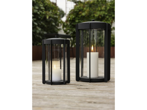 LED lucerna Firefly Black 25 cm