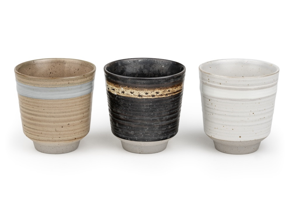 Kameninové hrnky Jari (3ks) 200 ml