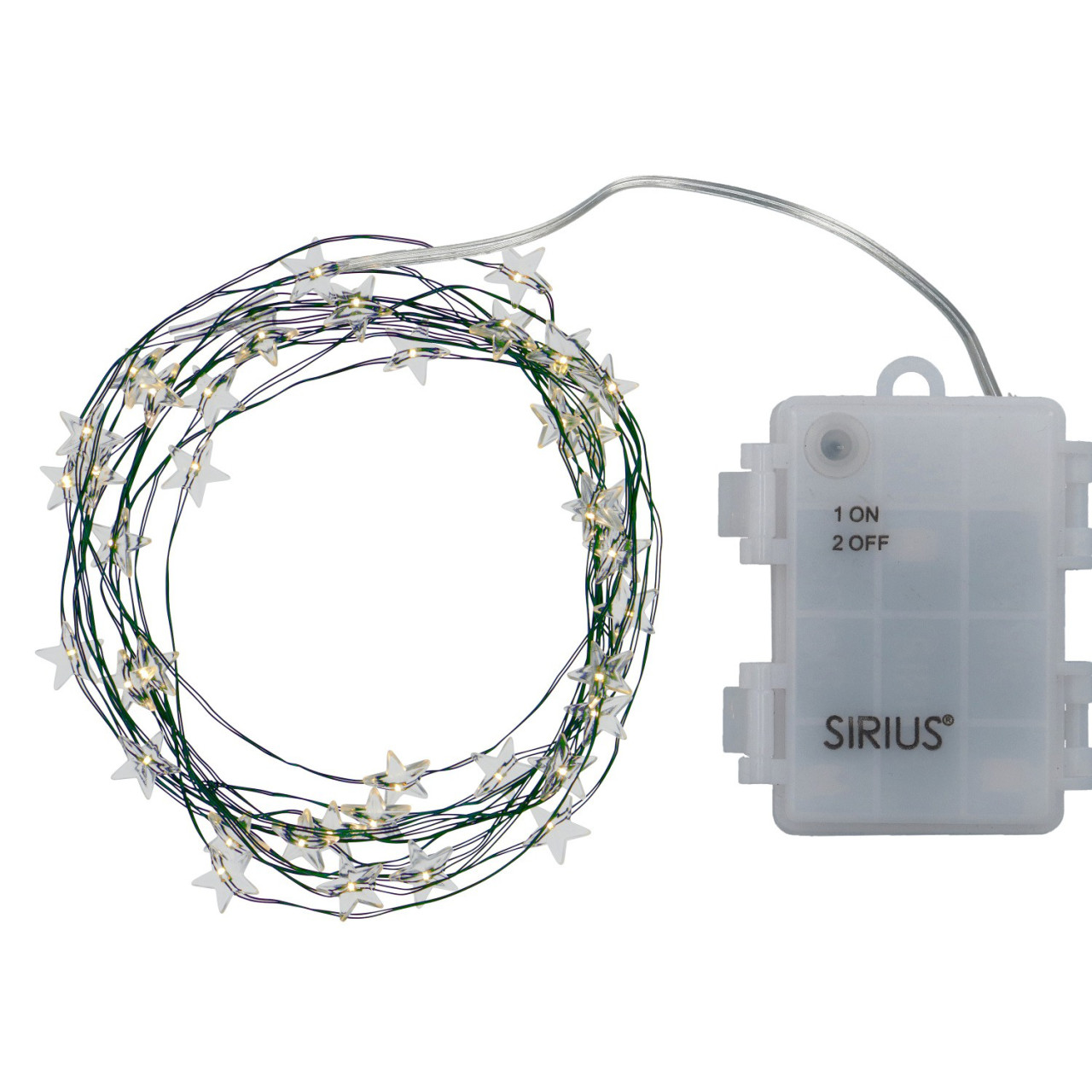 Sirius LED řetěz Trille Green 3,9m (40 LED světel)