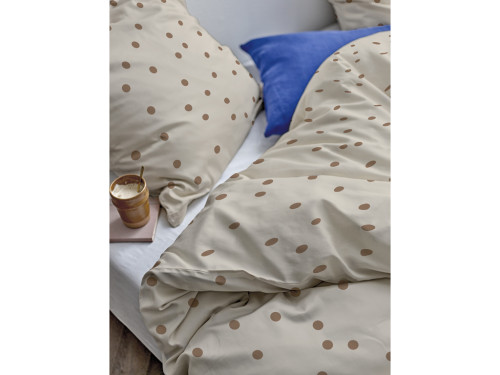 Bavlněné povlečení 140x200 Solaris Warm Taupe