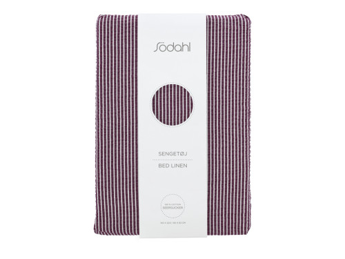 Bavlněné povlečení 140x200 Cheerful Purple