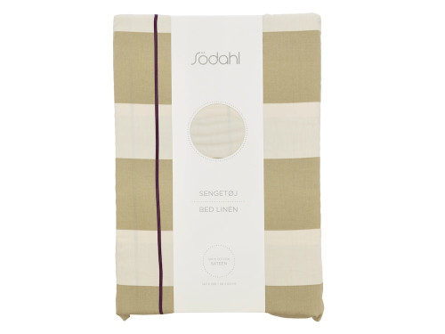 Bavlněné povlečení 140x200 Blocks Eucalyptus