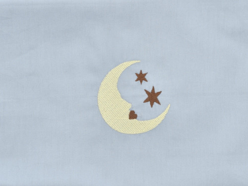 Bavlněné povlečení 140x220 Bonne Nuit Sky Blue