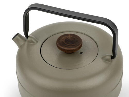 Litinová konvička Henan 0,75L khaki