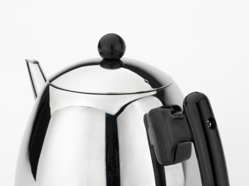 Dvoustěnná konvička na čaj Duet Classic 1,0L, černá rukojeť