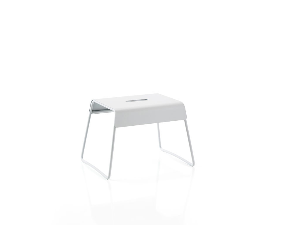 Kovová stolička A A-Stool Soft grey 27,5 cm (nosnost 110 kg)