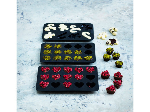 Sada pečících forem (3 ks) Black