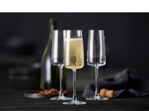 Sklenice na sekt Zero 30 cl (4 ks)