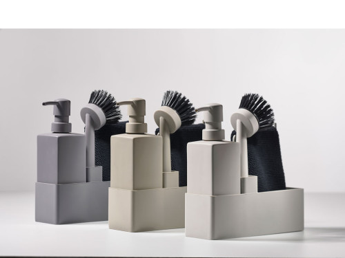 Kuchyňská sada na mytí nádobí (set 3 ks) Grey