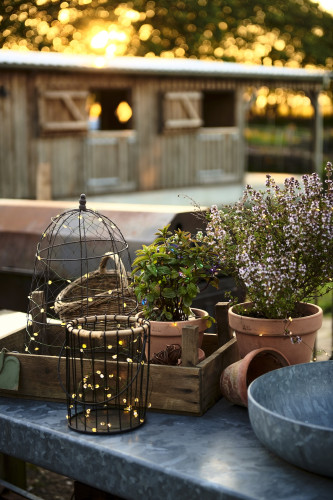 LED světelný řetěz Knirke, (40 LED světýlek)