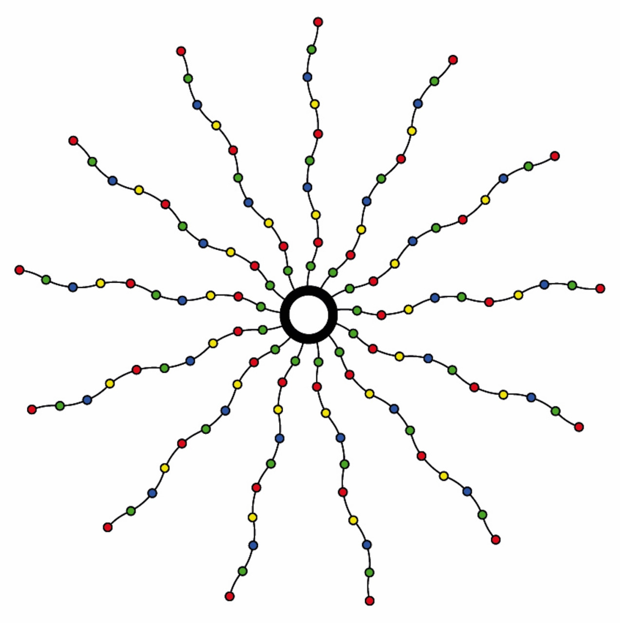 Sirius LED řetěz Knirke Vánoční stromek 2,1m (273 LED světel)