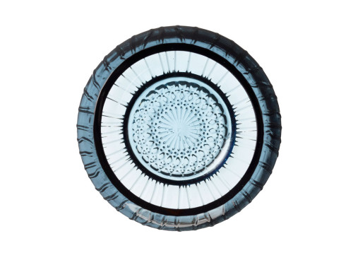 Skleněný stojánek s LED čajovou svíčkou Kusintha Blue (sada 2 ks)