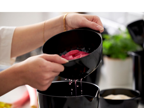 Cedník Margrethe 1,5L Black