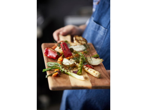 Akáciové servírovací prkénko 46x15 cm