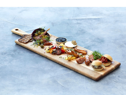 Akáciové servírovací prkénko 70x20 cm