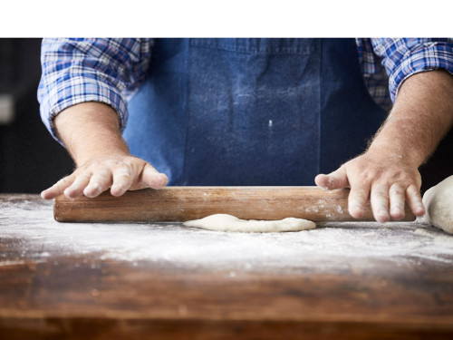 Akáciový váleček na těsto 5x50 cm