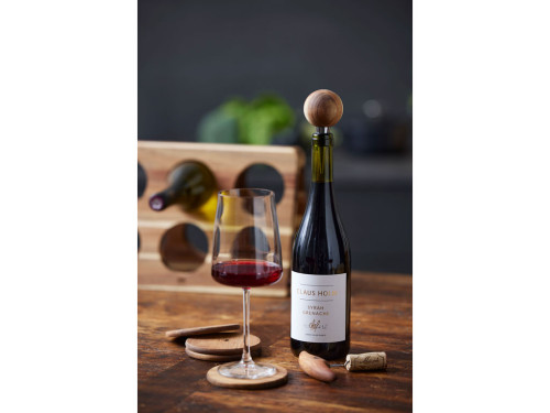 Akáciová vývrtka na víno 12 x 2,2 x 10,1 cm