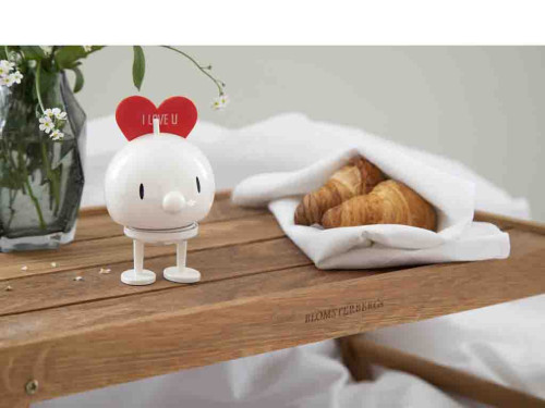 Figurka Hoptimist Love Bumble M Bílá
