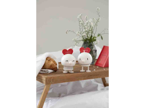 Figurka Hoptimist Love Bumble M Bílá