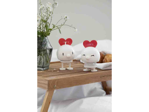 Figurka Hoptimist Love Bumble M Bílá