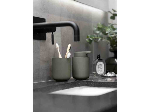 Dávkovač mýdla do koupelny Ume Olive green