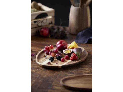 Akáciové servírovací tác 30x24,5x1,5 cm