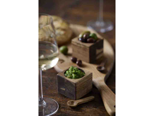 Sada akáciových misek (2 ks)