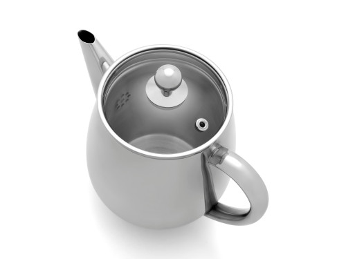 Dvoustěnná konvička na čaj Duet Eva, 1,1L Shiny