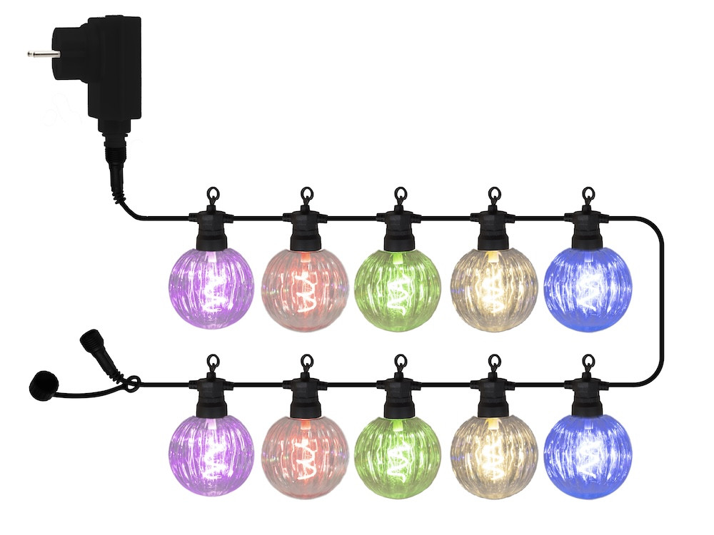 Startovací sada LED Luke (10 ks žárovek)