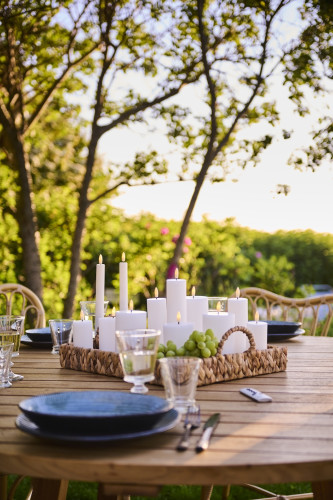 Sada dobíjecích LED svíček Smilla White (3 ks)