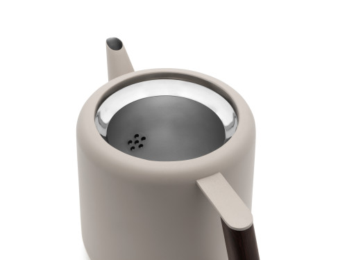 Dvoustěnná konvička na čaj Duet Boston 1,1L sand