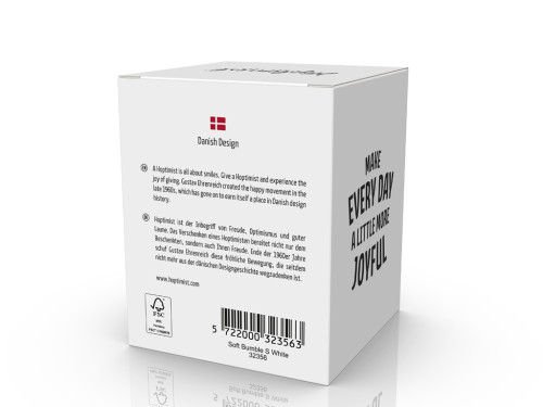 Figurka Hoptimist Soft Bumble S Bílá