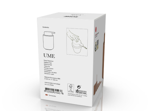 Dávkovač mýdla do koupelny Ume Terracota