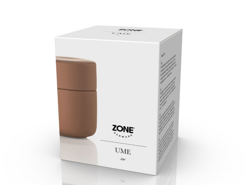 Kameninová dóza s víkem Ume Terracota