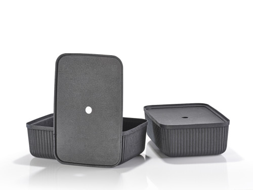 Úložný box Pulp Black (sada 2 ks) 23x15 cm 48x32 cm