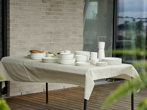 Porcelánový dezertní talíř 20 cm Eau Offwhite