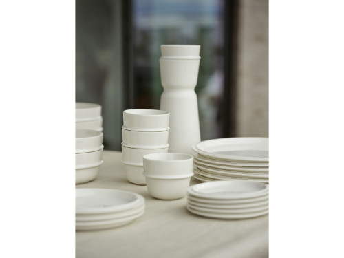 Porcelánový hrnek 19 cl Eau Offwhite