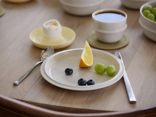 Porcelánový hrnek na kávu 25 cl Eau Offwhite