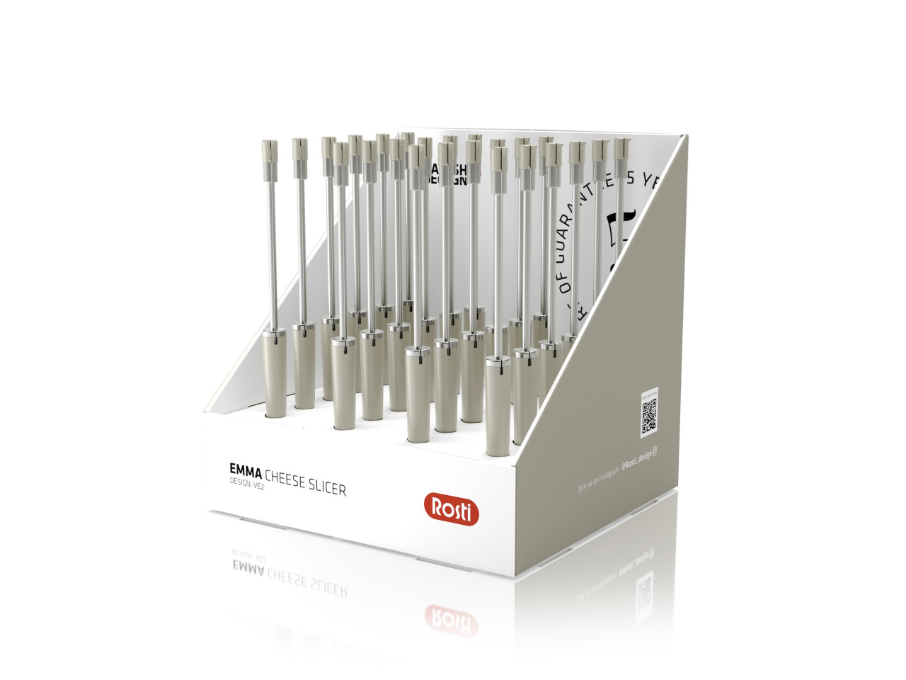 Displej Strunový kráječ sýra 24 ks Emma Humus