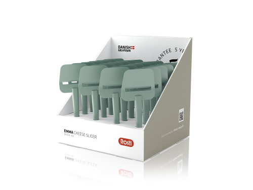 Displej Kráječ sýra 24 ks Emma Nordic Green Nylon