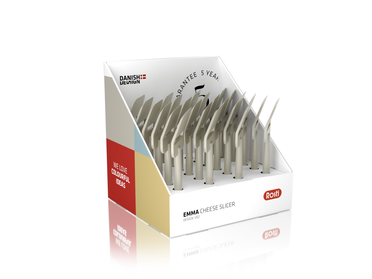 Displej Kráječ sýra 24 ks Emma Humus Nylon