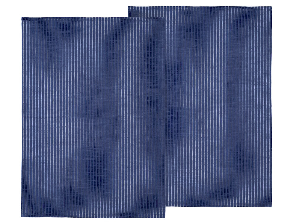 Kuchyňská utěrka 50x70 Line (sada 2 ks) Royal Blue