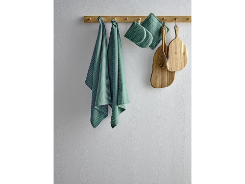 Kuchyňská utěrka 50x70 Line 50x70 (sada 2 ks) Green