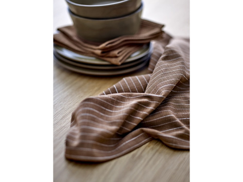 Kuchyňská utěrka 50x70 Line (sada 2 ks) Warm Taupe