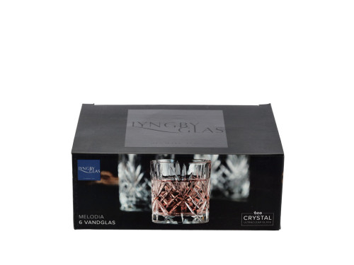 Sklenice na vodu Melodia 23 cl  (6 ks)