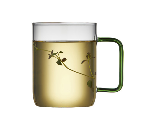 Skleněný hrnek Torino 40 cl (2 ks) Green