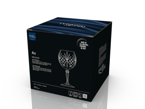 Sklenice Gin & tonic Melodia 65 cl (4 ks)