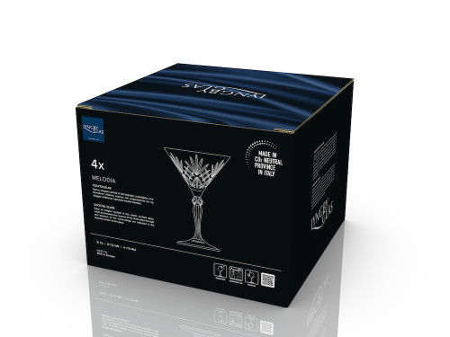 Koktejlové sklenice Melodia 21 cl (4 ks)